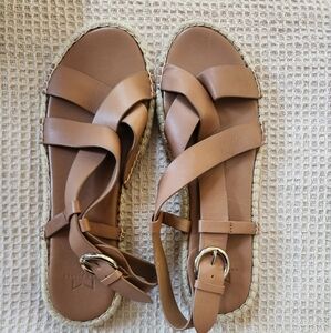 Brown Leather Sandals